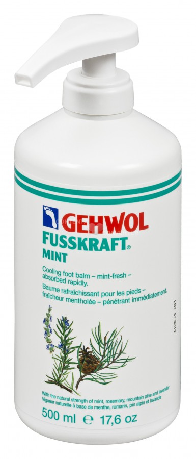 Gehwol Fusskraft munt 450 ml + navulling_product